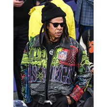 Super Bowl LVIII Jay-Z Leather Jacket