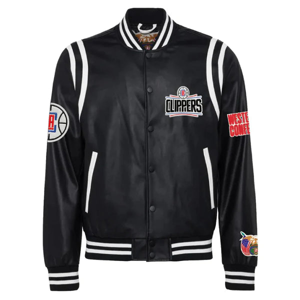 Jeff Hamilton X Los Angeles Clippers Leather Jacket