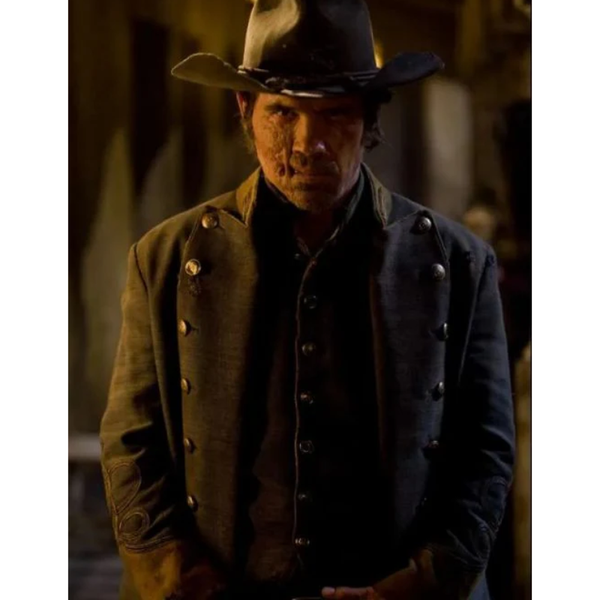 Jonah Hex Brown Leather Coat