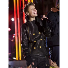 Justin Bieber Christmas Concert Leather Jacket