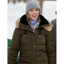 Katie Cassidy A Royal Christmas Crush Puffer Jacket