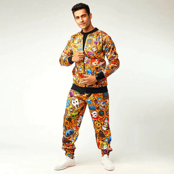 Keep It Fresh Printed Tracksuit