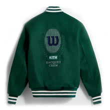 Kith x Wilson Willets Green Varsity Jacket