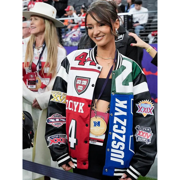 Super Bowl LVIII Kristin Juszczyk SF 49ers Jacket