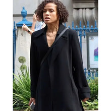 Lift Abby Black Trench Coat