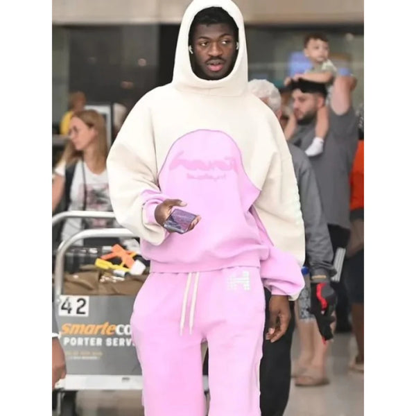 Lil Nas X Cream Pink Tracksuit