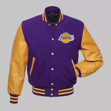 Los Angeles Lakers Purple Varsity Jacket