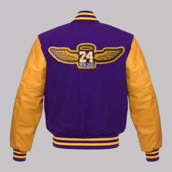 Los Angeles Lakers Purple Varsity Jacket