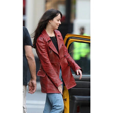 Madame Web Dakota Johnson Maroon Jacket