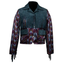 Emma Mackey Sex Education Maeve Fringe Leather Jacket