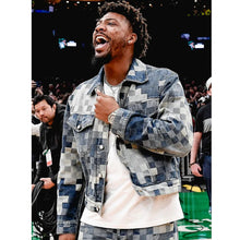 Marcus Smart Blue And White Jacket