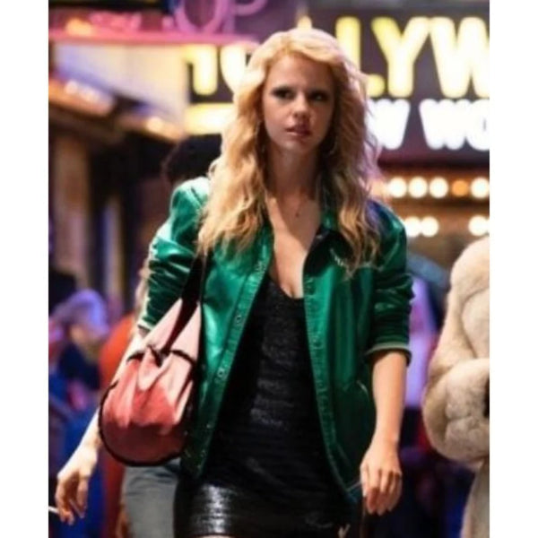 MaXXXine 2023 Mia Goth Green Jacket