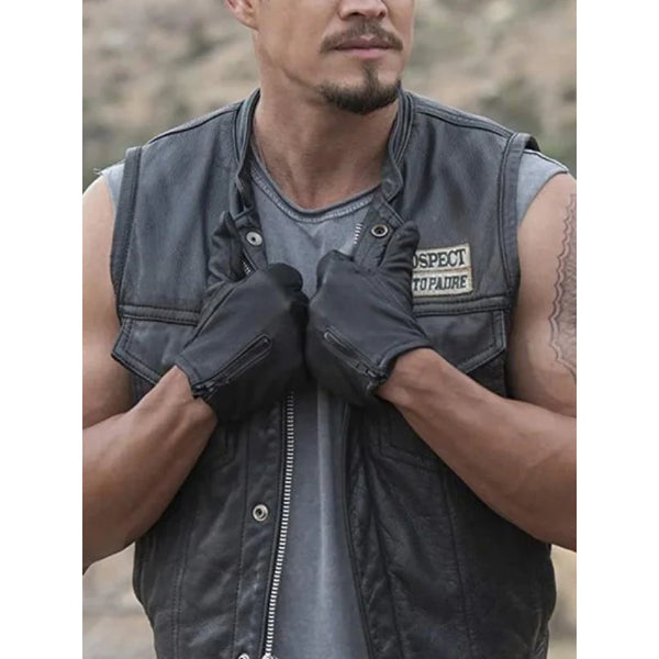 Mayans M.C Ezekiel ‘EZ’ Reyes Black Vest