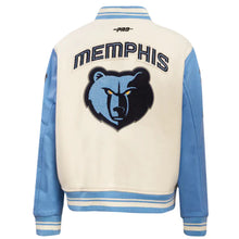 Memphis Grizzlies White Varsity Jacket