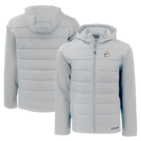 Miami Dolphins Logo Rainier PrimaLoft Eco Insulated Puffer Jacket