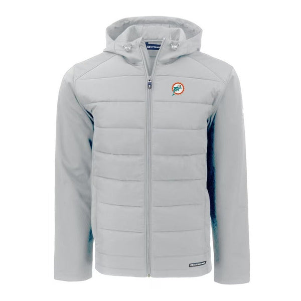 Miami Dolphins Logo Rainier PrimaLoft Eco Insulated Puffer Jacket