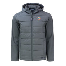 Miami Dolphins Logo Rainier PrimaLoft Eco Insulated Puffer Jacket