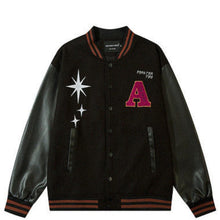 Men's Black Varsity Jacket