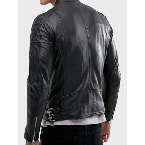 Mens Black Jacket – Stylish Cafe Racer