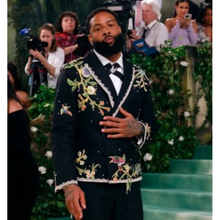 Met Gala Odell Beckham Jr Floral Blazer