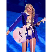 Miss Americana Taylor Swift Purple Suiting Blazer