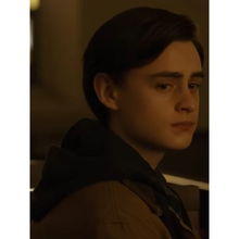 Mr. Harrigan’s Phone Jaeden Martell Brown Jacket