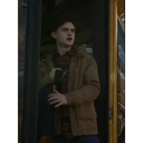 Mr. Harrigan’s Phone Jaeden Martell Brown Jacket