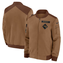 New England Patriots Salute To Service Brown Jacket