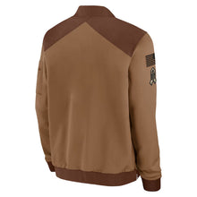 New England Patriots Salute To Service Brown Jacket