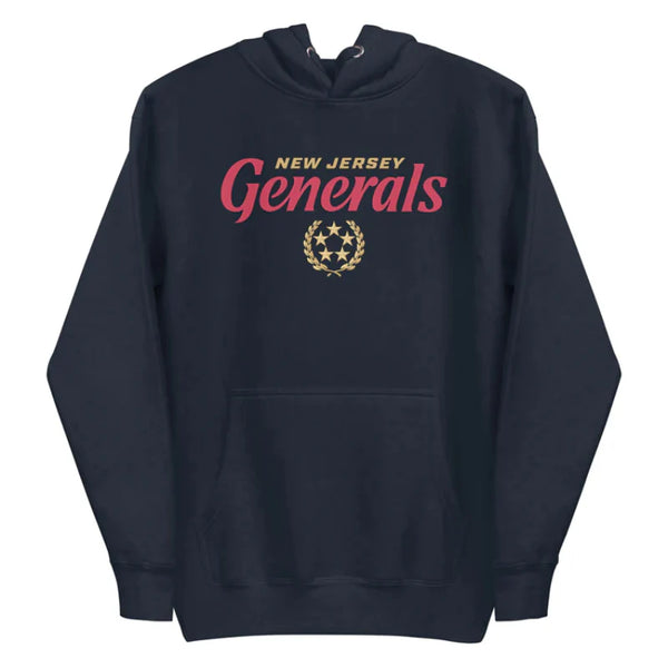 New Jersey Generals Navy Hoodie