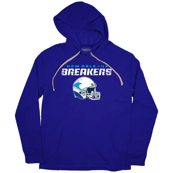 New Orleans Breakers Blue Hoodie