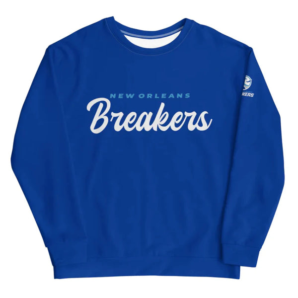 New Orleans Breakers Blue Sweatshirt