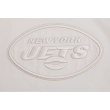 New York Jets Cream Satin Jacket