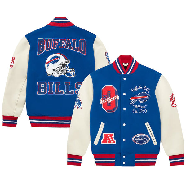 OVO X NFL Buffalo Bills Varsity Jacket