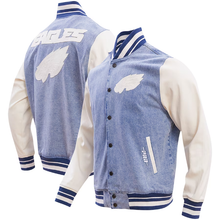 Philadelphia Eagles Blue Denim Jacket