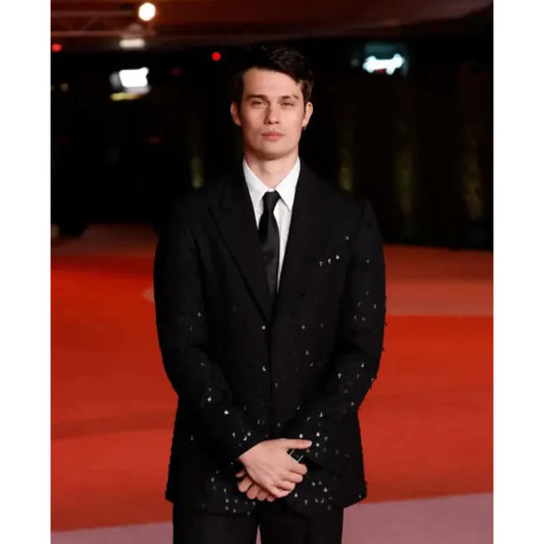 Nicholas Galitzine The Academy Gala Sequin Blazer