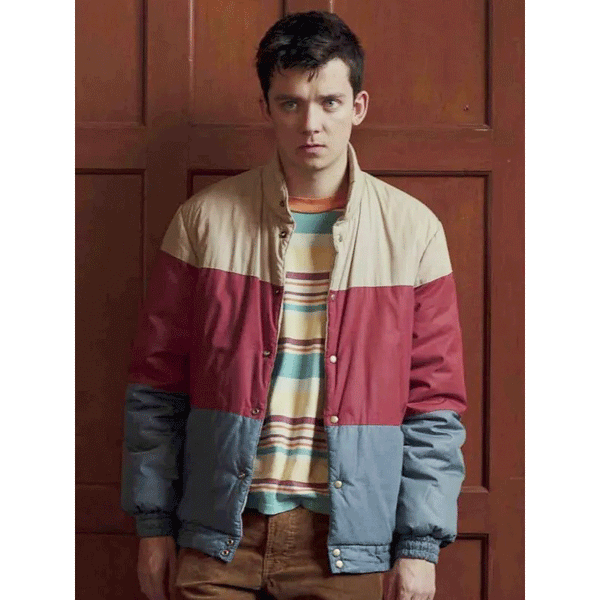 Sex Education S04 Otis Milburn Multicolor Jacket