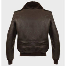 Parker Brown Shearling Bomber Jacket