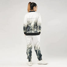 Perspective Print Fleece Tracksuit