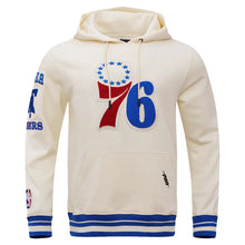 Philadelphia 76ers White Fleece Hoodie