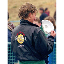 Princess Diana Hard Rock Cafe Black Leather Jacket