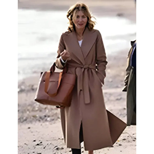 Rosaline Maryland Brown Long Coat