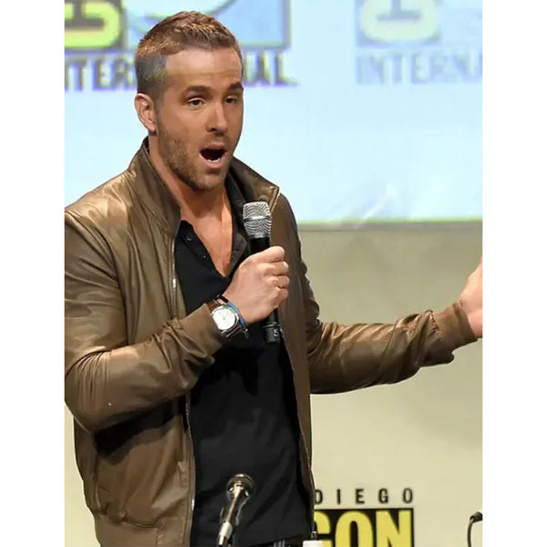 Ryan Reynolds Deadpool 3 Leather Jacket