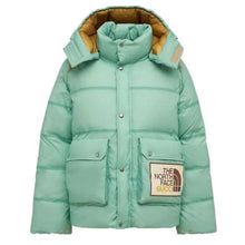 Sam Taylor-Johnson Back To Black Mint Puffer Jacket