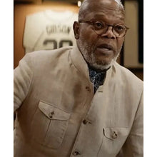 Samuel L. Jackson Argylle Beige Coat