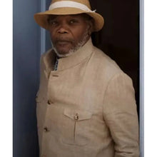 Samuel L. Jackson Argylle Beige Coat