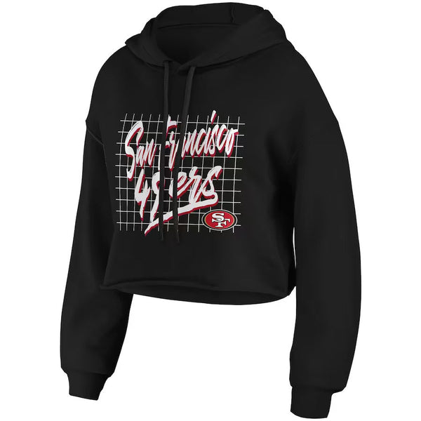 San Francisco 49ers Domestic Cropped Fleece Hoodie