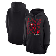 San Francisco 49ers Starter Love Graphic Black Fleece Hoodie