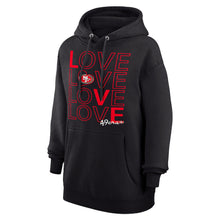 San Francisco 49ers Starter Love Graphic Black Fleece Hoodie