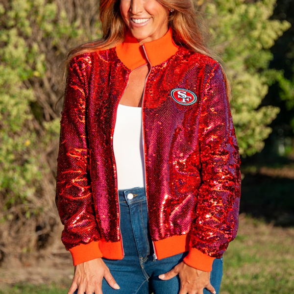 San Francisco 49ers Sequins Jacket